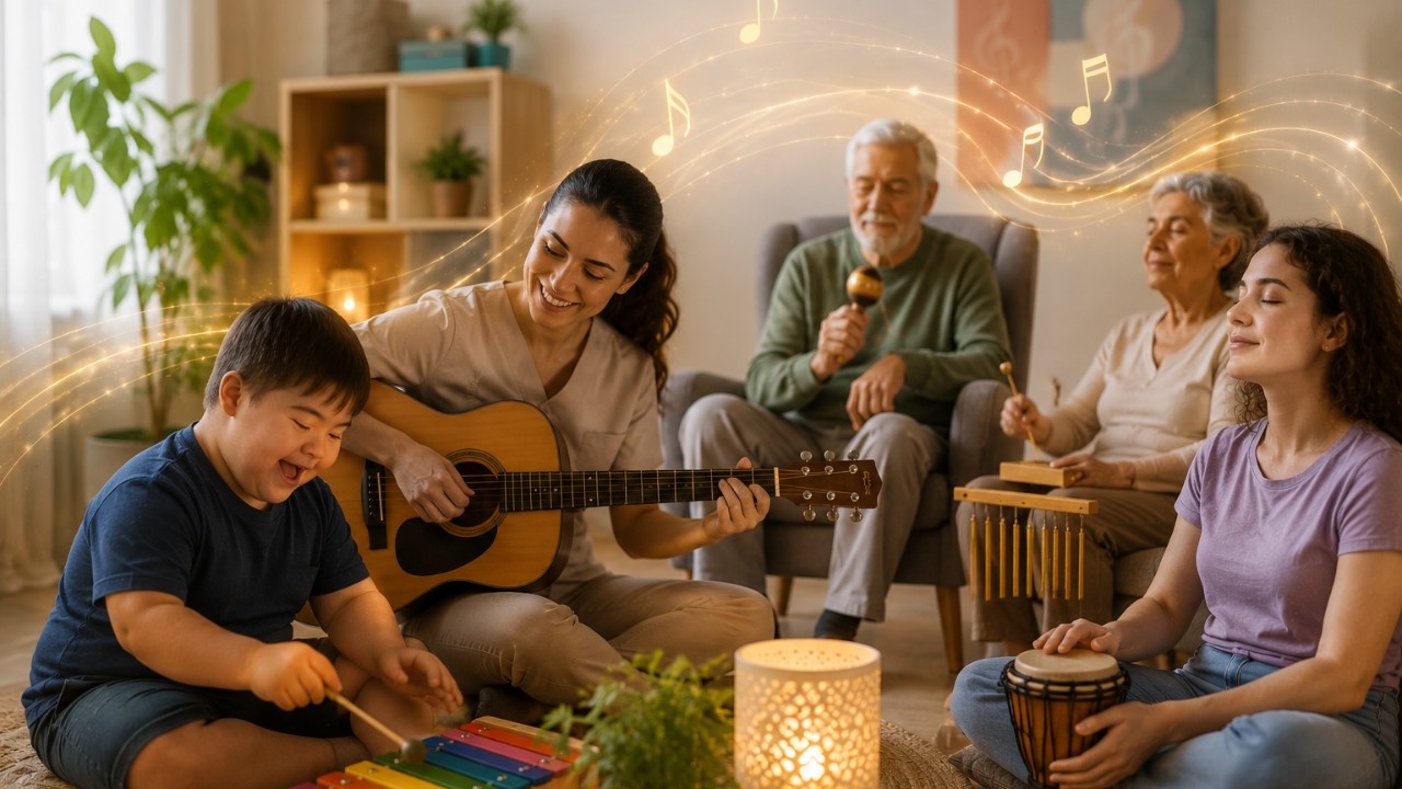 Imagem Musicoterapia